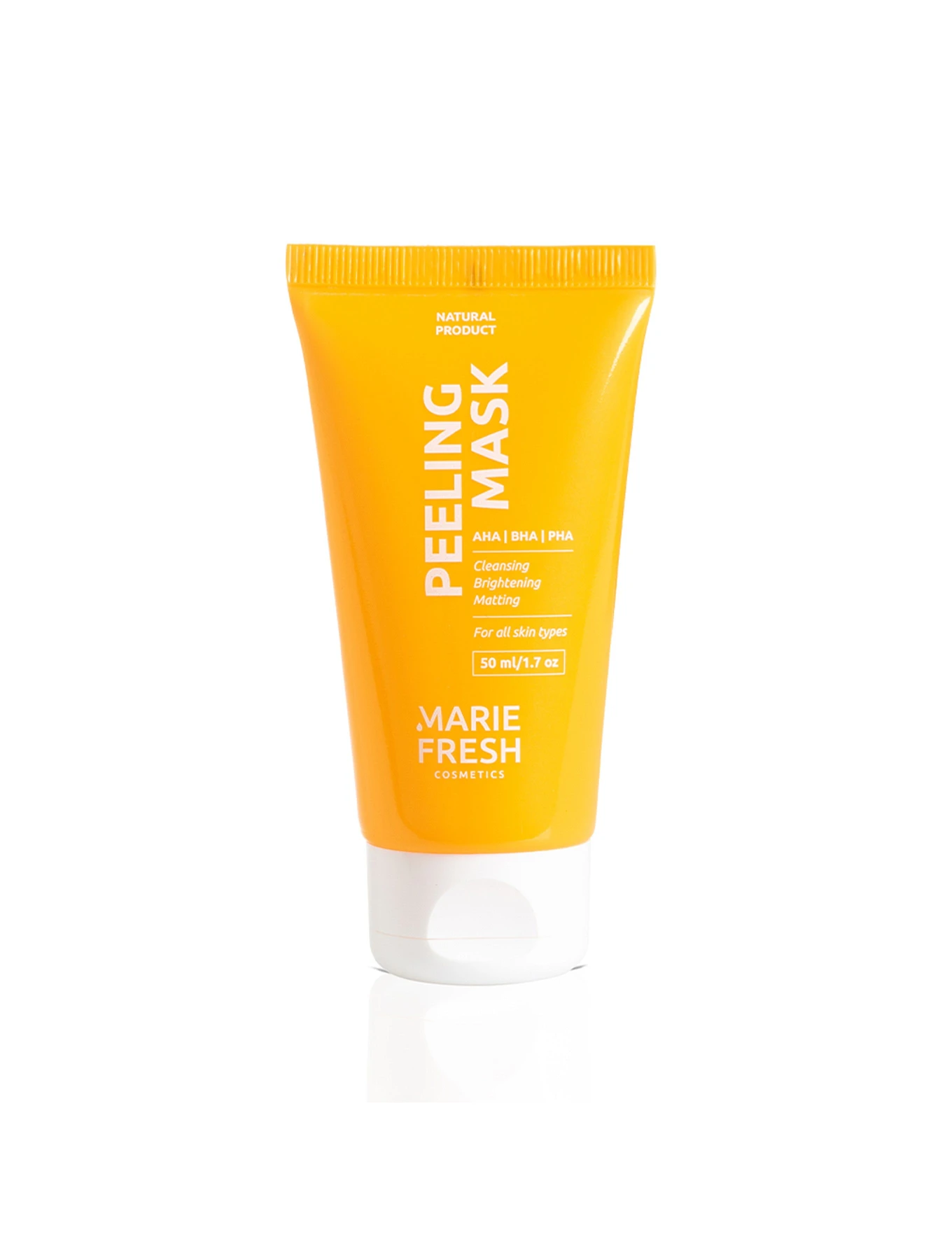 Маска-пилинг с АНА, ВНА и РНА кислотами для всех типов кожы MARIE FRESH Cosmetics модель pm-1-50 Маска-пилинг с АНА, ВНА и РНА кислотами для всех типов кожы MARIE FRESH Cosmetics модель pm-1-50 Фото