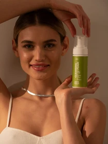 Очищающая пенка для лица с AHA кислотами для проблемной кожи MARIE FRESH Cosmetics модель psf-2-160 Фото