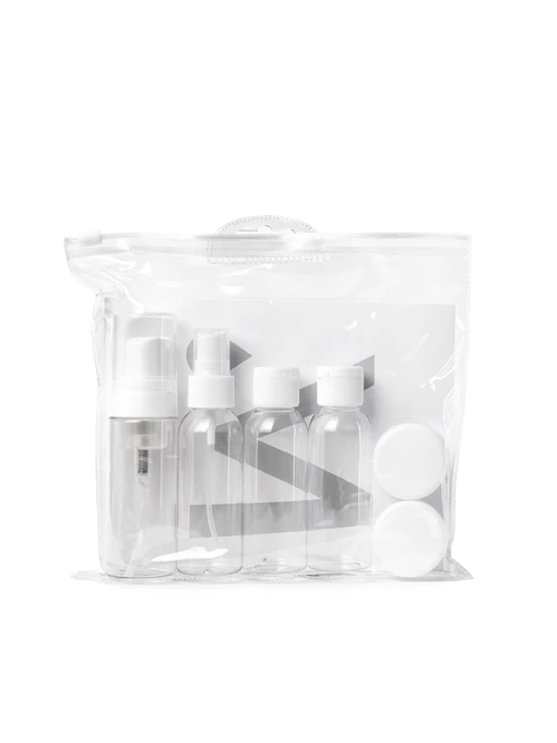 Дорожный набор из 6 емкостей MARIE FRESH Cosmetics модель trs-1-9 Фото