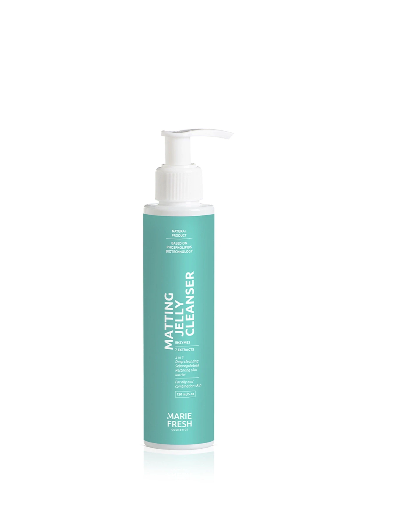Комплексный уход за молодой жирной и комбинированной кожей с пенкой MARIE FRESH Cosmetics модель yoss-f-2-5-3 Фото