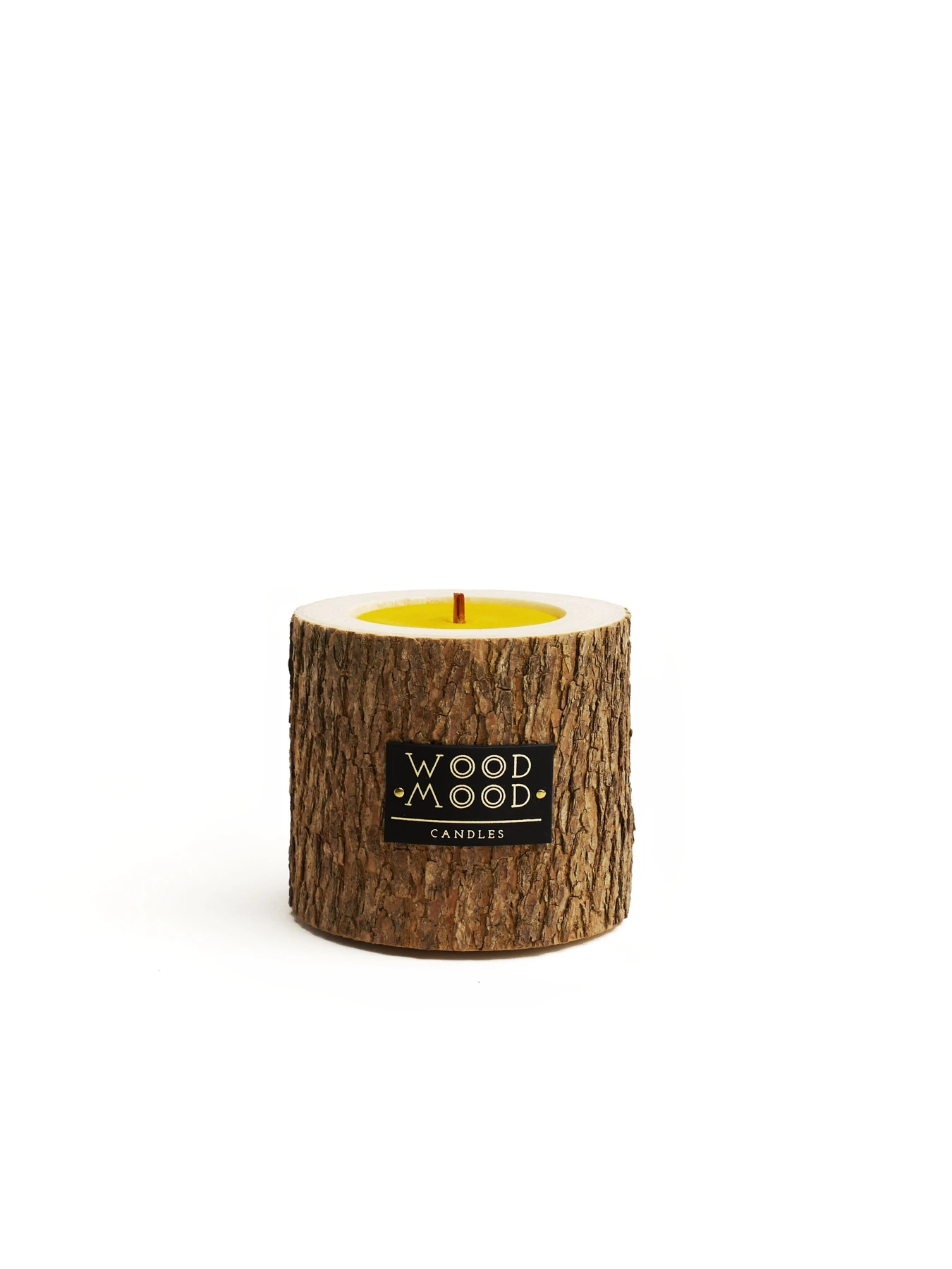 Компактная подарочная свеча в дереве с фактурной корой WOOD MOOD модель 1112300000 Компактная подарочная свеча в дереве с фактурной корой WOOD MOOD модель 1112300000 Фото