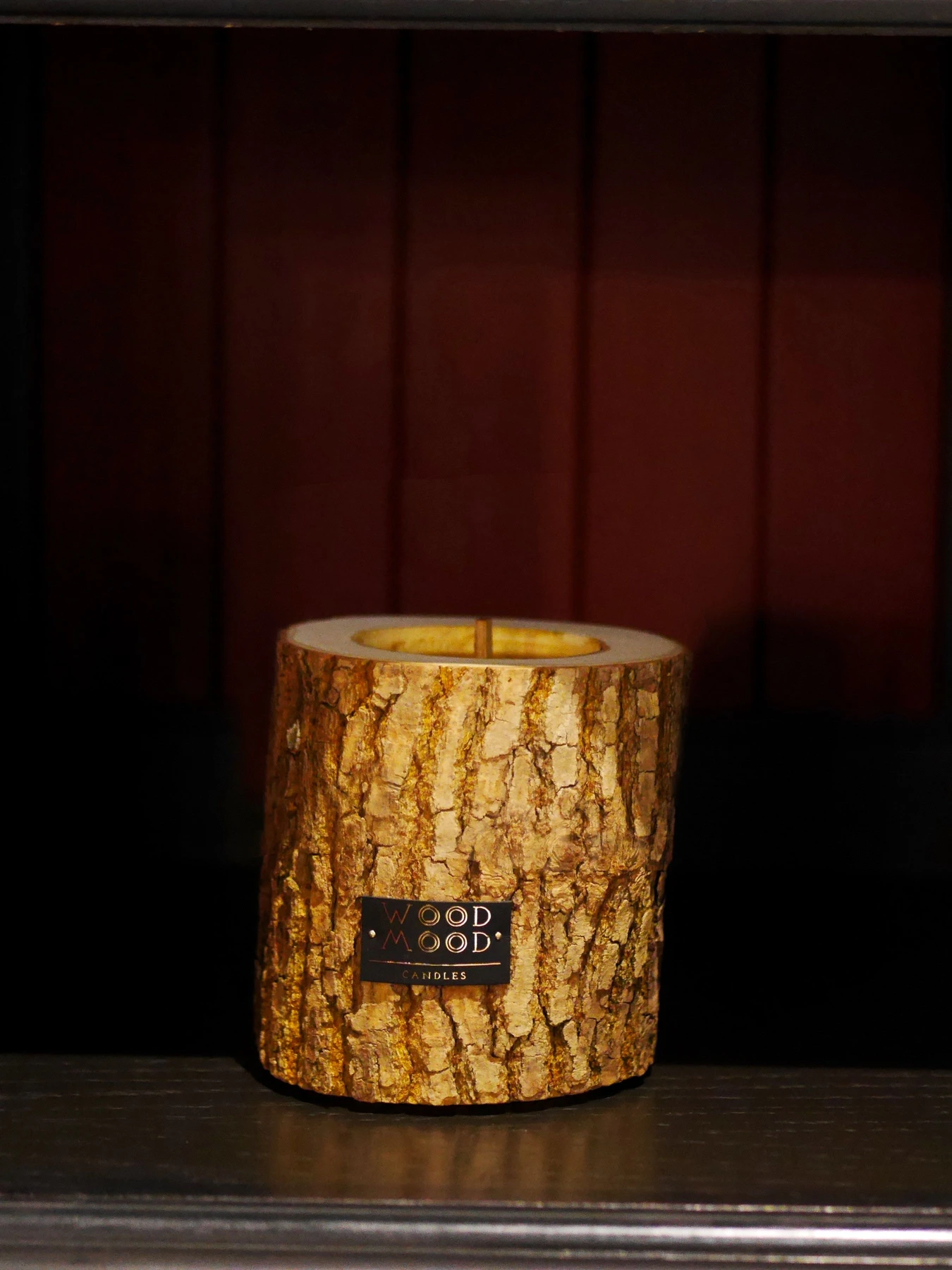 Интерьерная свеча в дереве с фактурной корой WOOD MOOD модель 1122300000 Интерьерная свеча в дереве с фактурной корой WOOD MOOD модель 1122300000 Фото