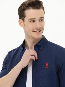 Рубашки US Polo модель USPAINT.1570715.VR033 Фото