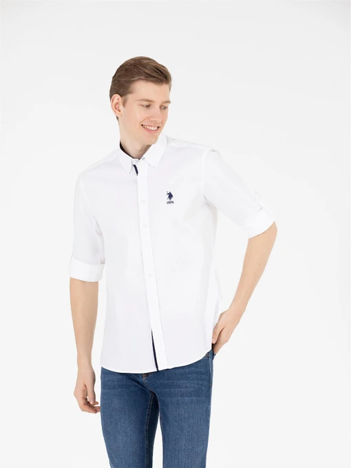 Рубашки US Polo модель G081SZ004.000.1573451.VR013 Фото