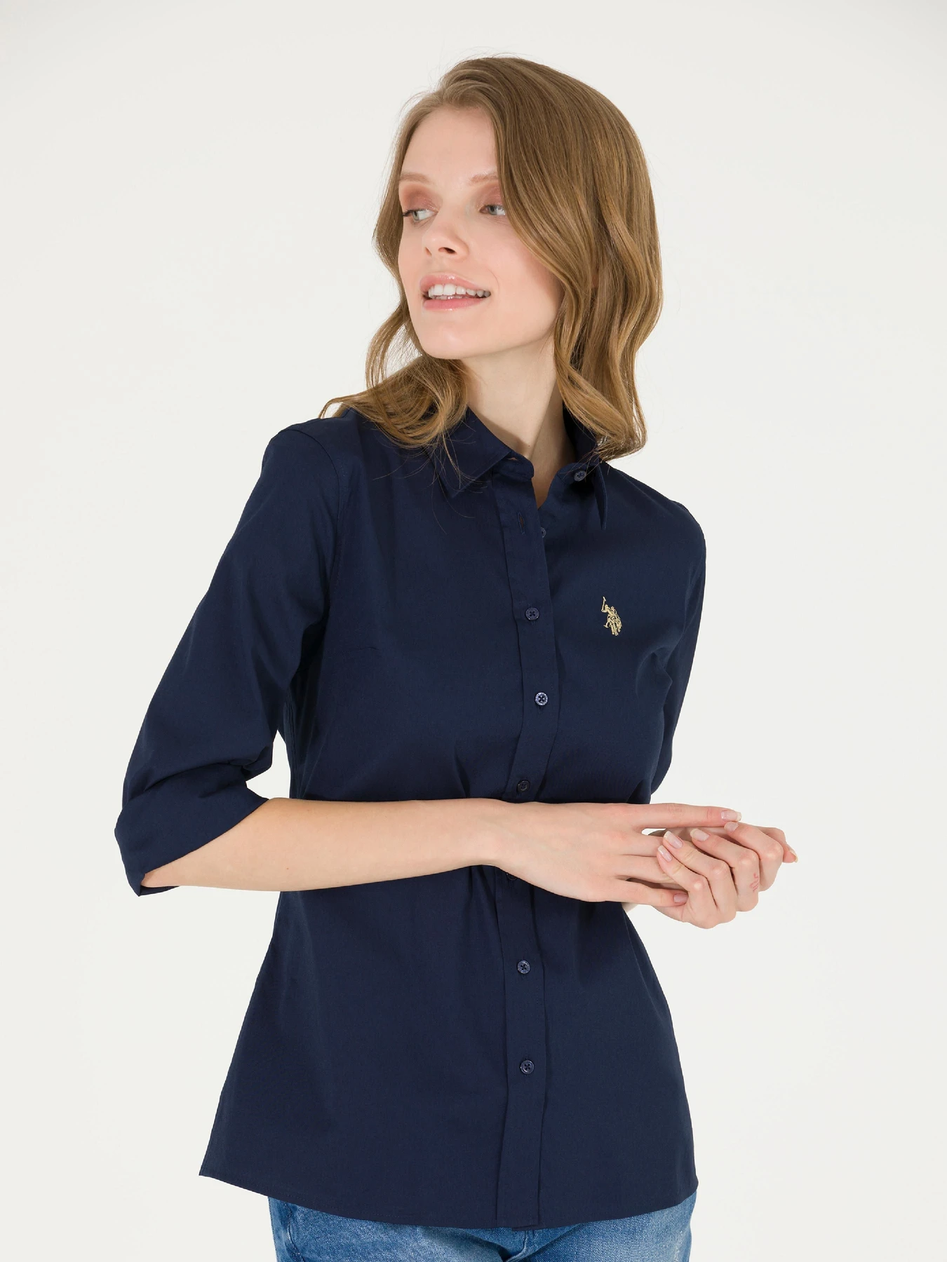 Рубашки US Polo модель G082GL004.000.1570791.VR033 Фото