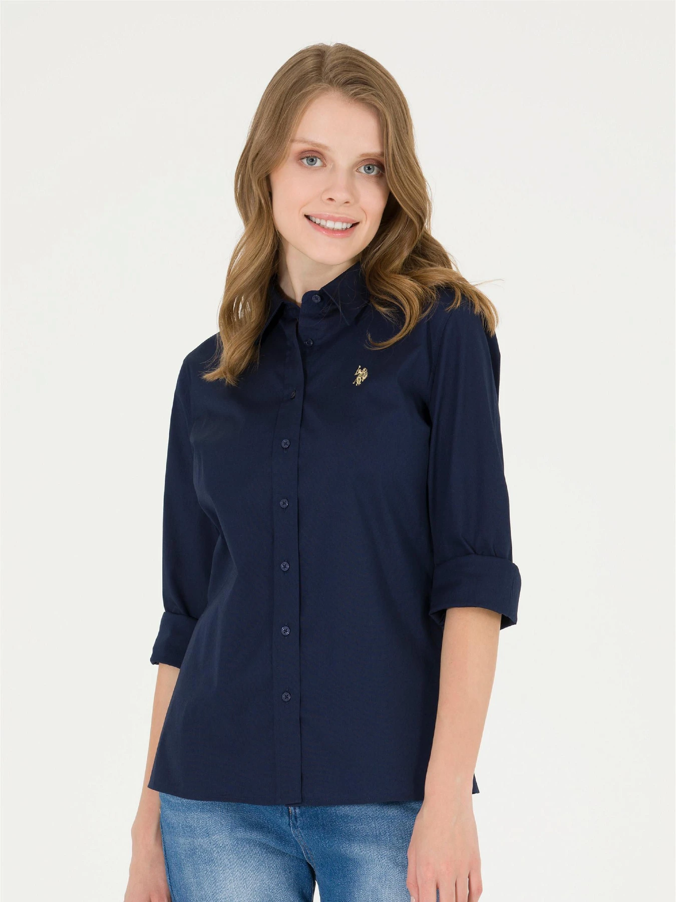 Рубашки US Polo модель G082GL004.000.1570791.VR033 Фото