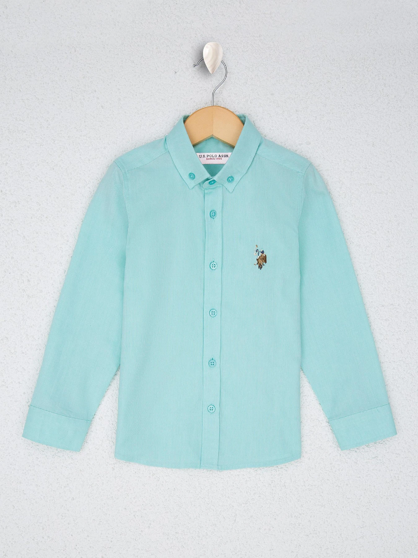 Рубашки US Polo модель G083SZ004.000.1029594.VR090 Фото