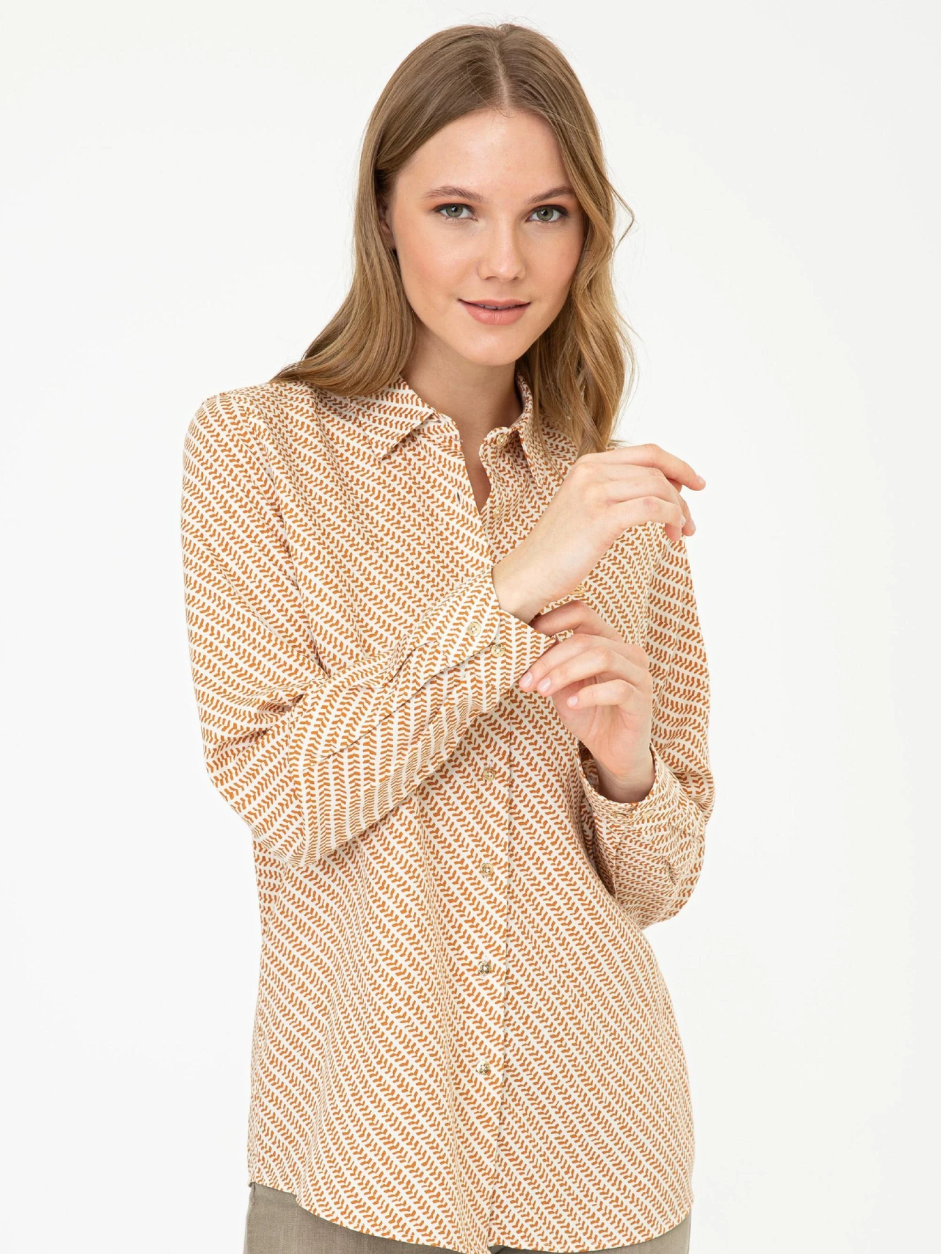 Рубашки US Polo модель G082SZ004.000.1258386.VR043 Фото