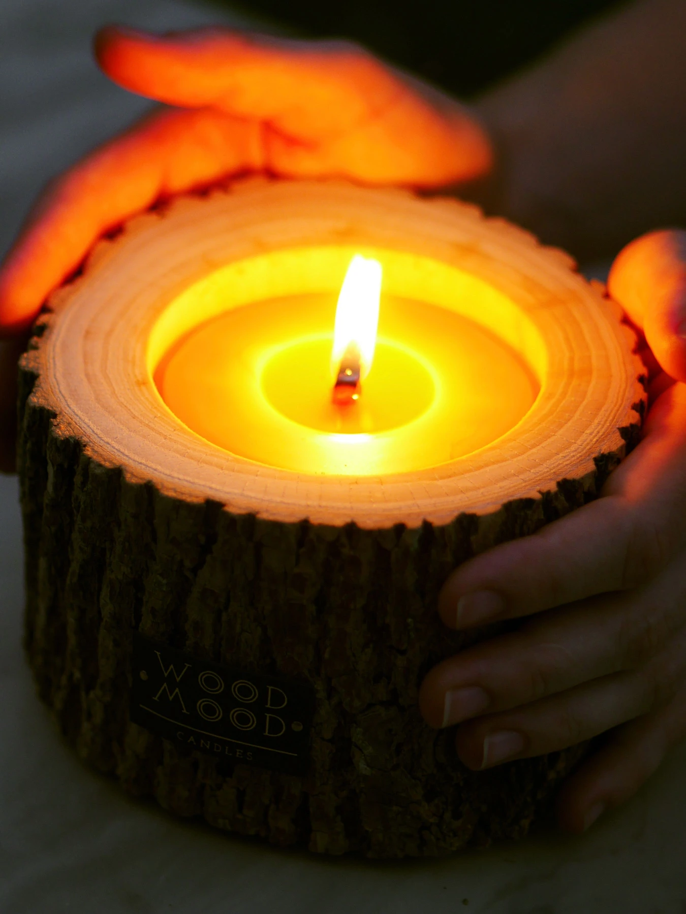 Деревянная свеча с фактурной корой WOOD MOOD модель 1182300000 Деревянная свеча с фактурной корой WOOD MOOD модель 1182300000 Фото