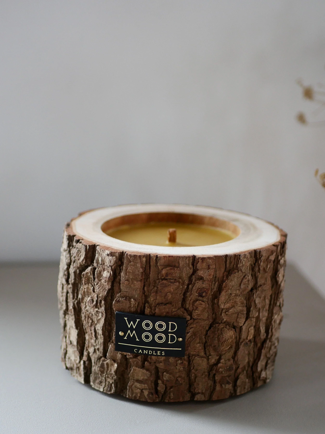 Деревянная свеча с фактурной корой WOOD MOOD модель 1182300000 Деревянная свеча с фактурной корой WOOD MOOD модель 1182300000 Фото