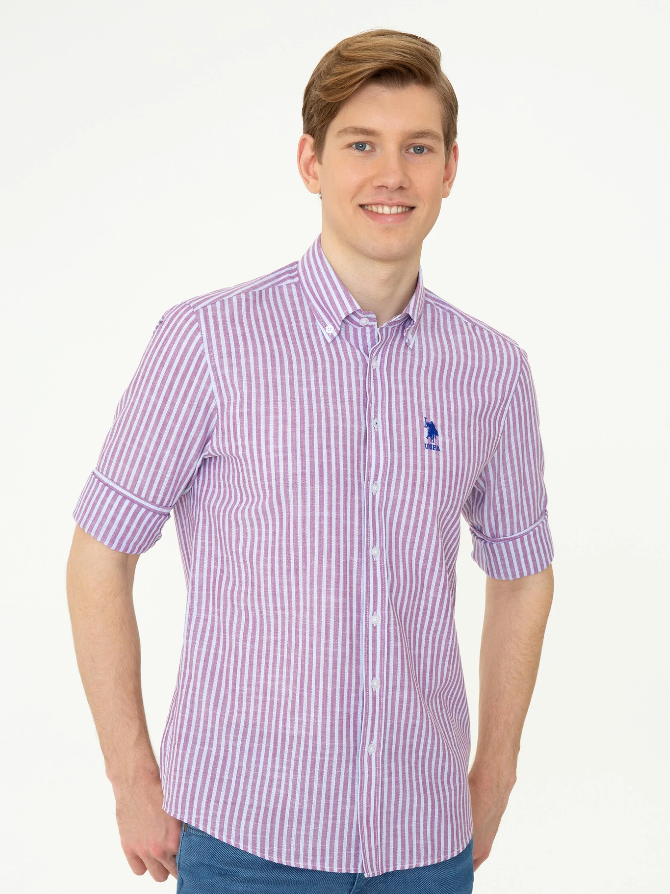 Рубашки US Polo модель G081GL004.000.1367547.VR037 Фото
