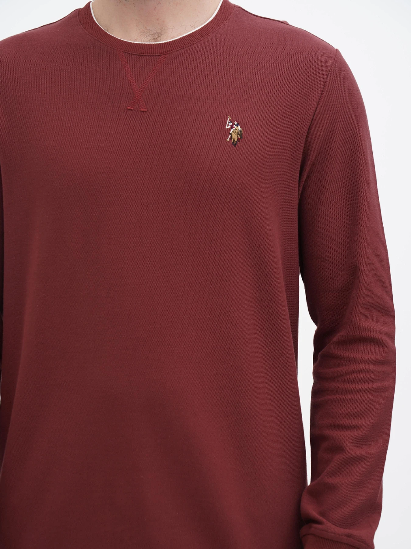 Худи и свитшоты US Polo модель USPA.1450000.VR014 Худи и свитшоты US Polo модель USPA.1450000.VR014 Фото