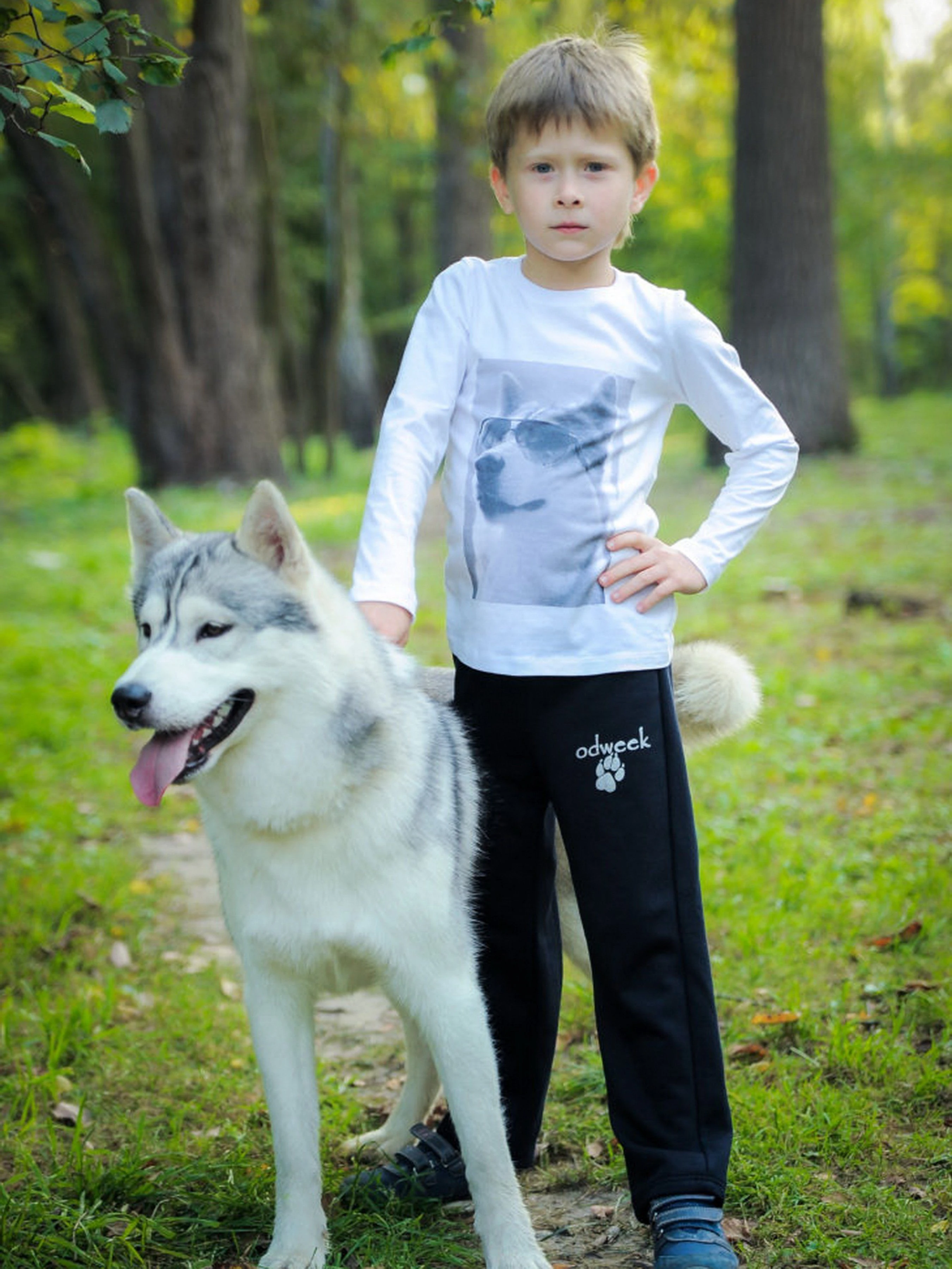 Бавовняний Дитячий Лонгслів ODWEEK