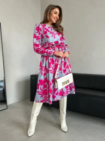 Сукні ISSA Plus модель 14464_серый Фото