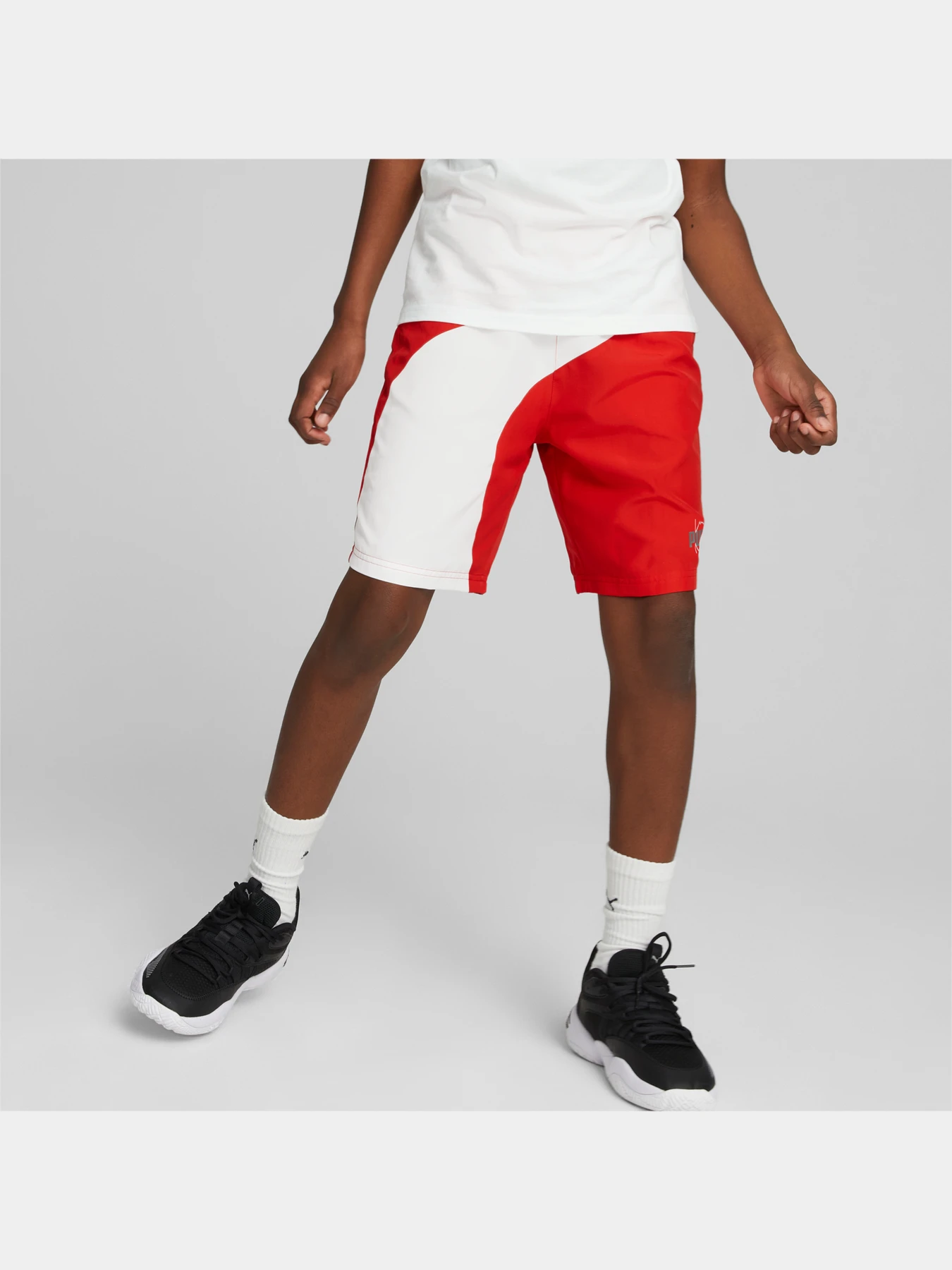 Шорты PUMA Basketball Clyde Shorts модель 538470 Шорты PUMA Basketball Clyde Shorts модель 538470 Фото