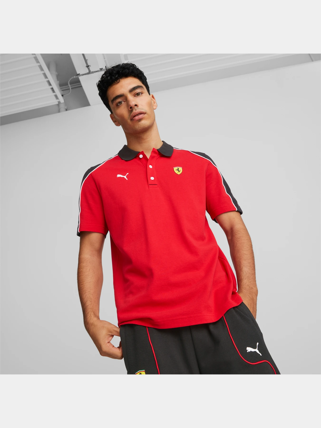 Футболки и поло PUMA Ferrari Race Polo модель 538169 Фото