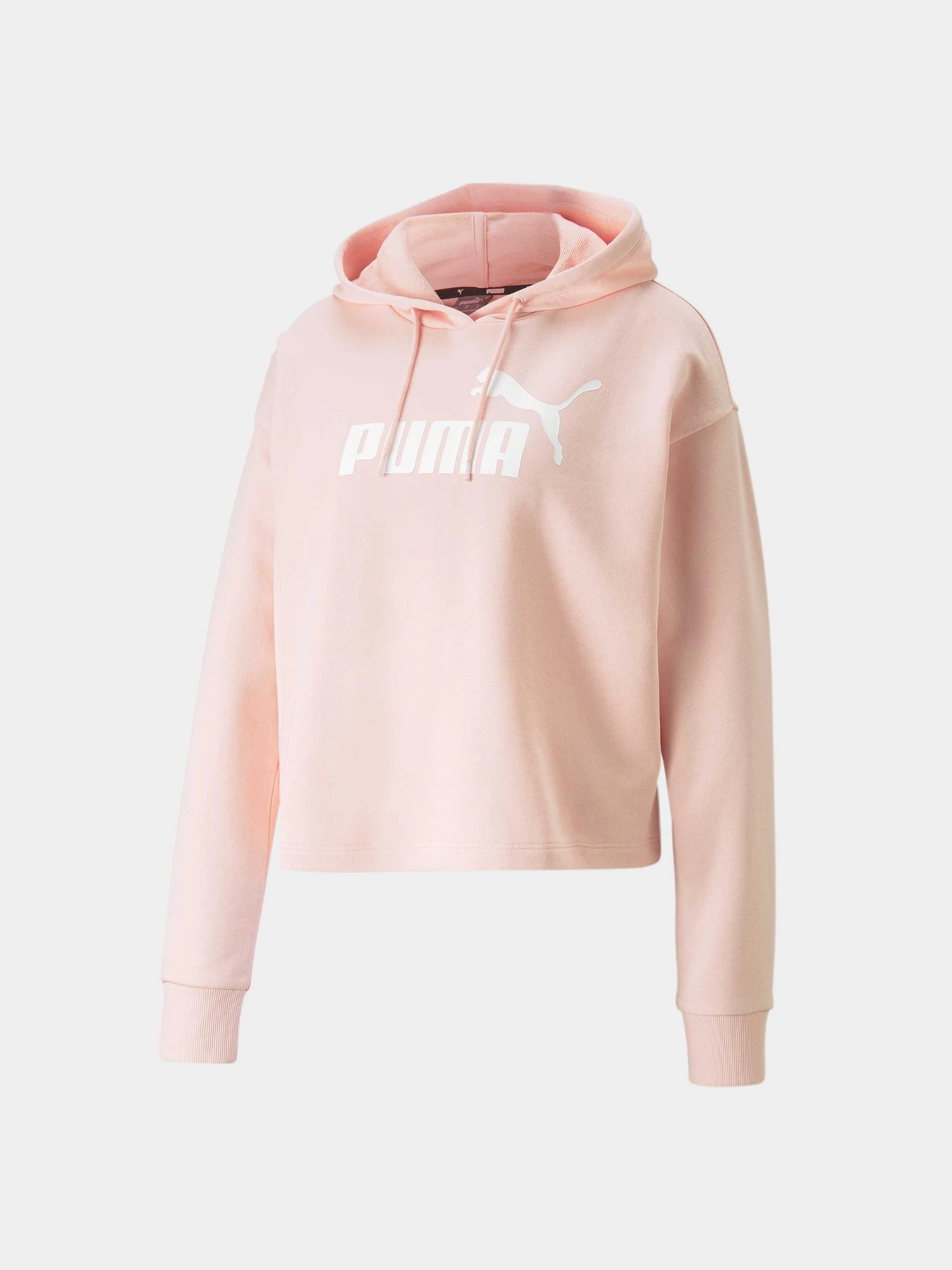 Худи и свитшоты PUMA Ess Cropped Logo Hoodie Tr модель 586870 Фото