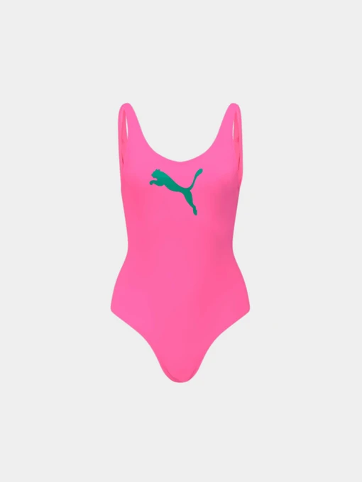 Одежда для пляжа PUMA Swim Women Swimsuit 1p модель 907685 Фото