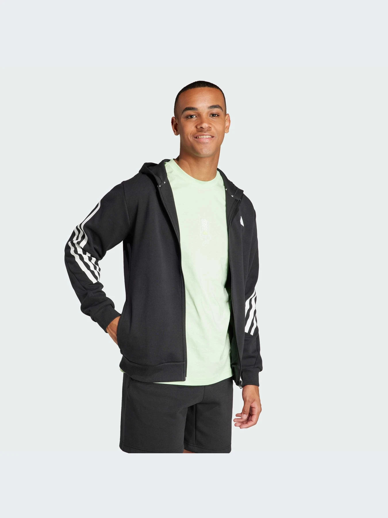 Худі та світшоти Adidas 3 Stripes модель IR9159 Худі та світшоти Adidas 3 Stripes модель IR9159 Фото