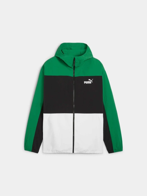 Куртки и дубленки PUMA Hooded Windbreaker модель 675387 Фото