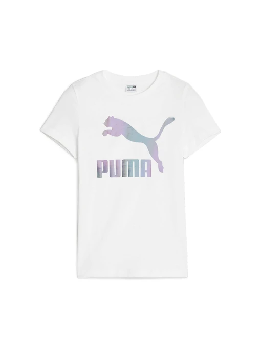 Футболки и поло PUMA Classics Iridescent Logo Tee модель 622904 Фото