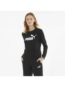 Худі та світшоти PUMA Ess Logo Crew модель 586786 Фото