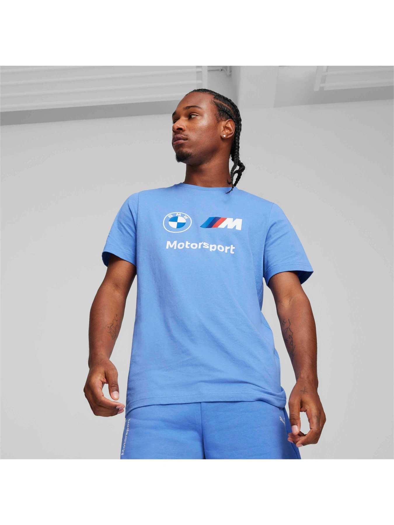 Футболки і поло PUMA Bmw Mms Ess Logo Tee модель 621314 Фото