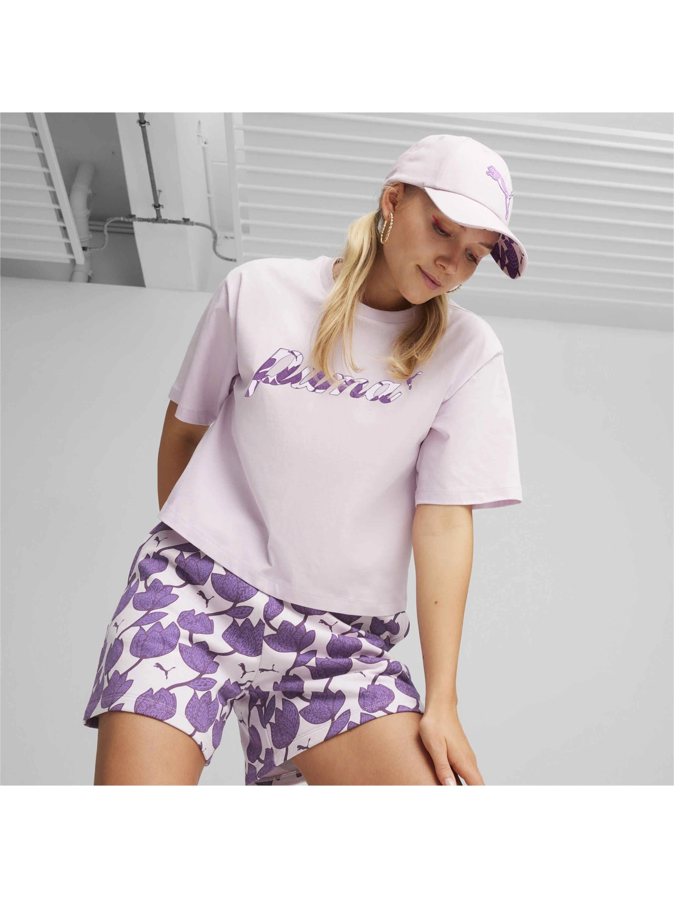 Шапки и кепки PUMA Ess+ Blossom Bb Cap модель 025362 Шапки и кепки PUMA Ess+ Blossom Bb Cap модель 025362 Фото