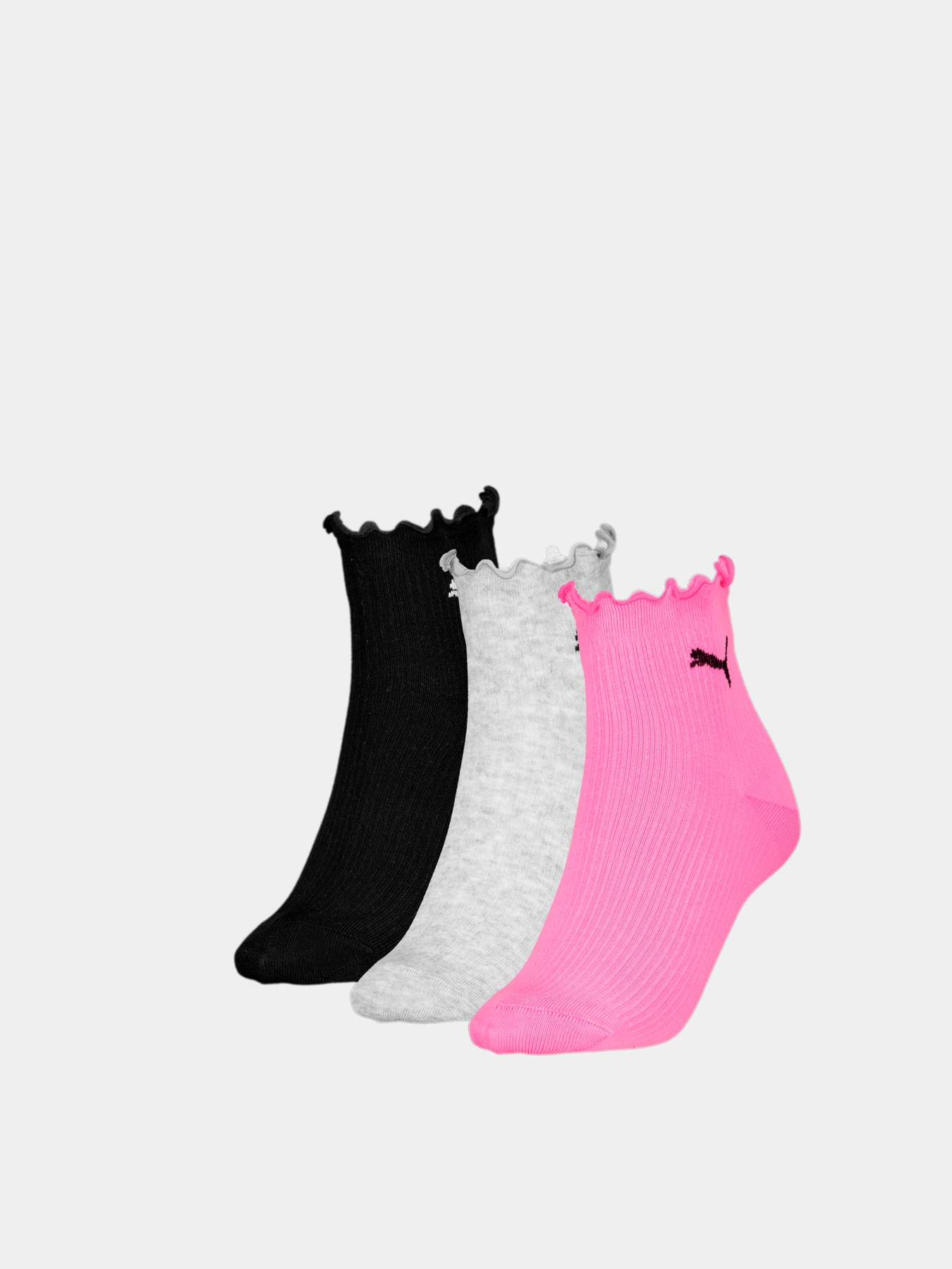 Носки и гольфы PUMA Women Ruffle Quarter 3p модель 938398 Носки и гольфы PUMA Women Ruffle Quarter 3p модель 938398 Фото