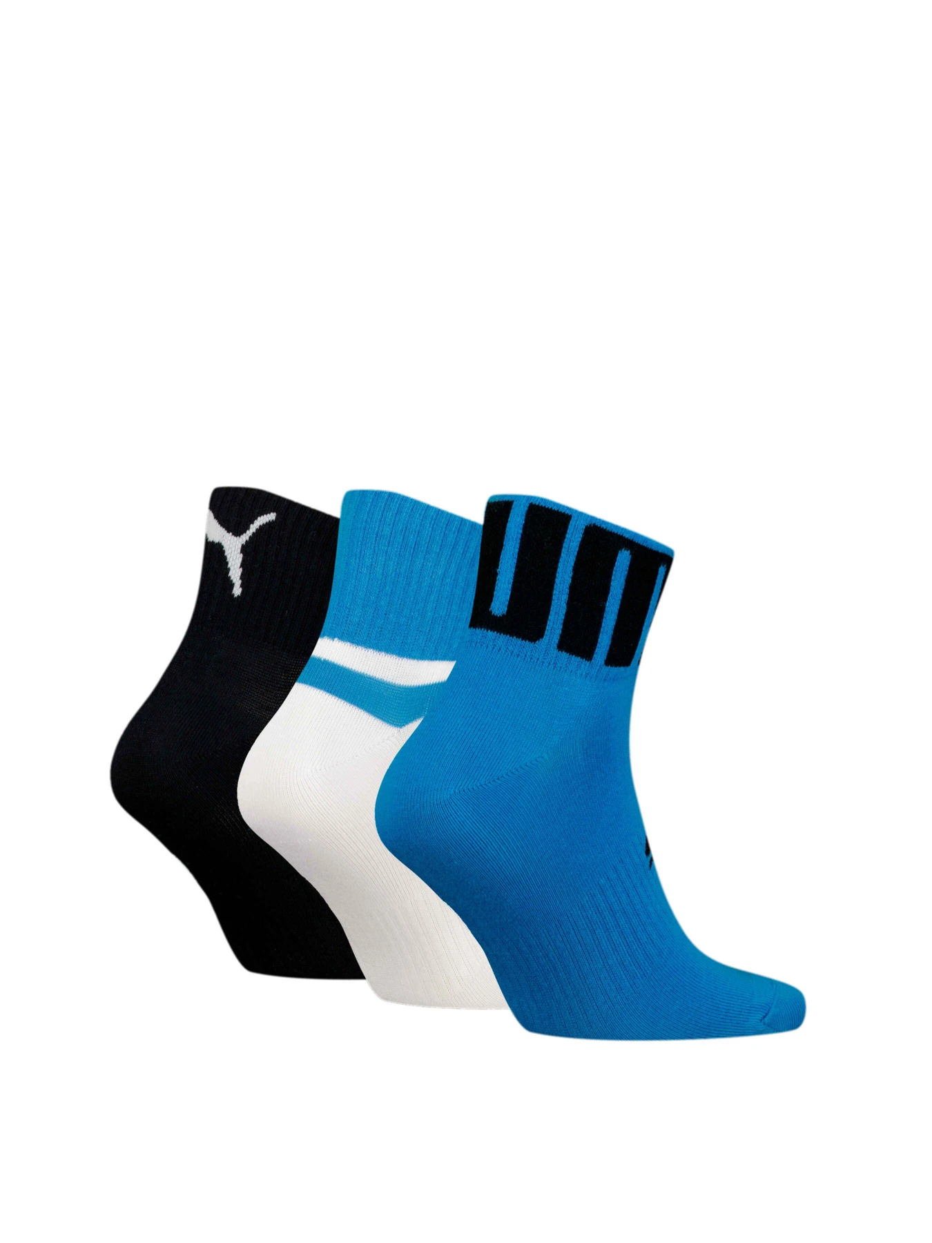 Носки и гольфы PUMA Unisex Big Logo Quarter модель 938389 Фото