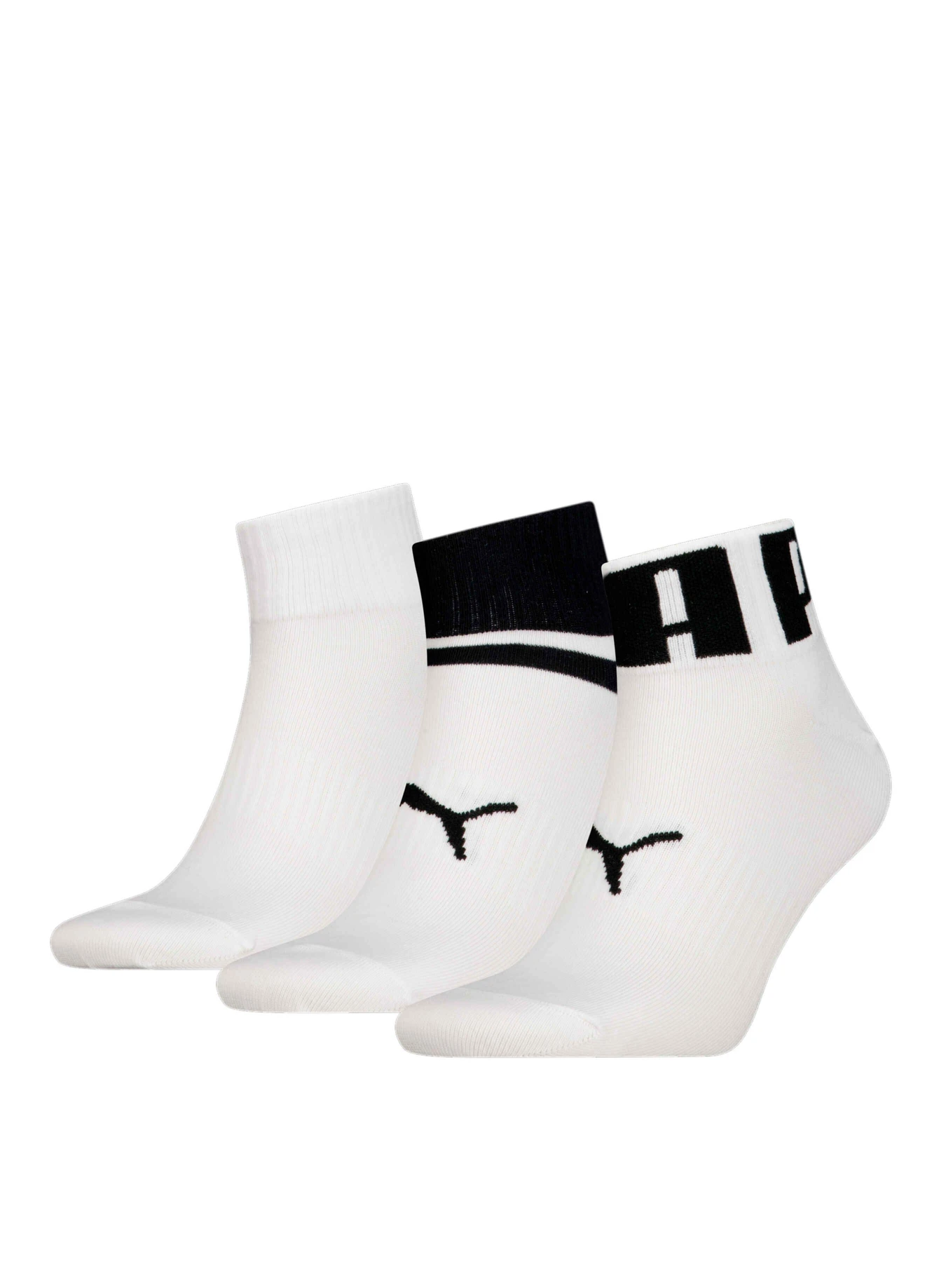Носки и гольфы PUMA Unisex Big Logo Quarter модель 938389 Носки и гольфы PUMA Unisex Big Logo Quarter модель 938389 Фото