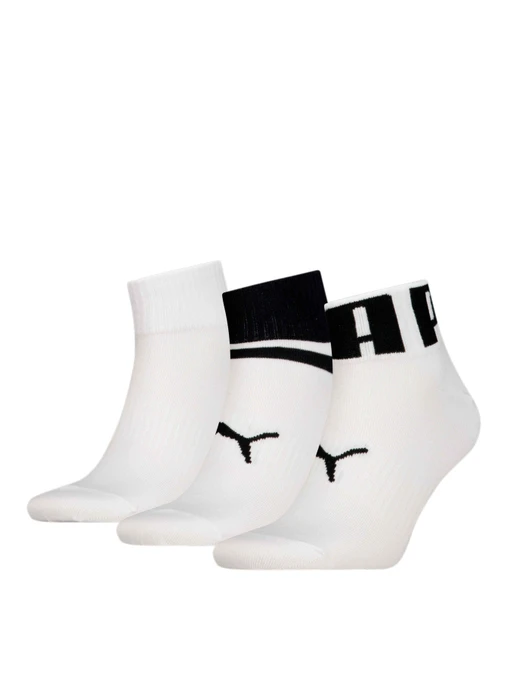 Носки и гольфы PUMA Unisex Big Logo Quarter модель 938389 Фото