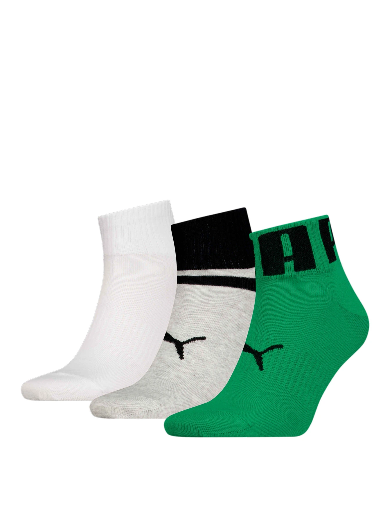 Носки и гольфы PUMA Unisex Big Logo Quarter модель 938389 Носки и гольфы PUMA Unisex Big Logo Quarter модель 938389 Фото