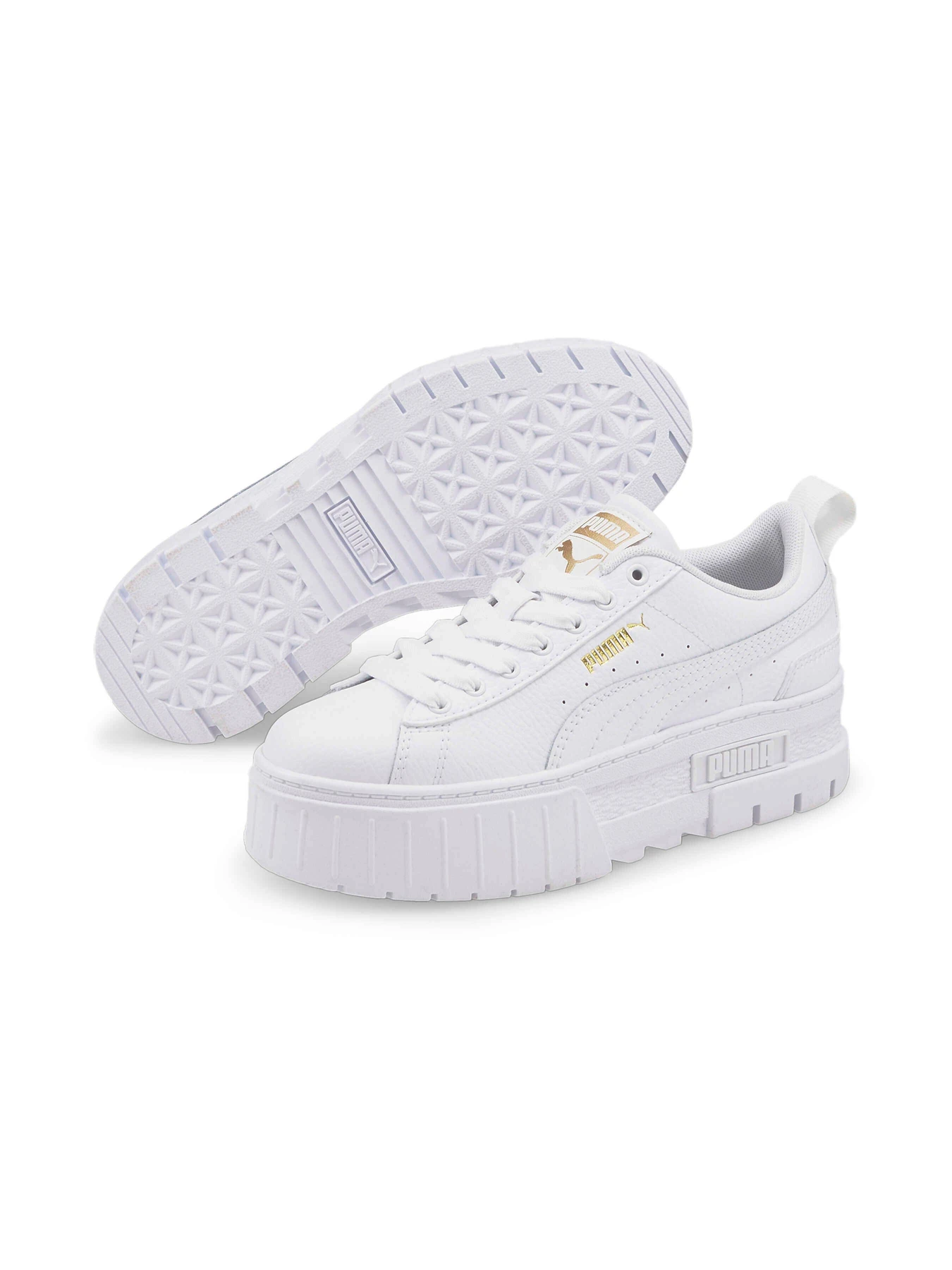 Кеды PUMA Mayze Lth Jr модель 384527 Кеды PUMA Mayze Lth Jr модель 384527 Фото