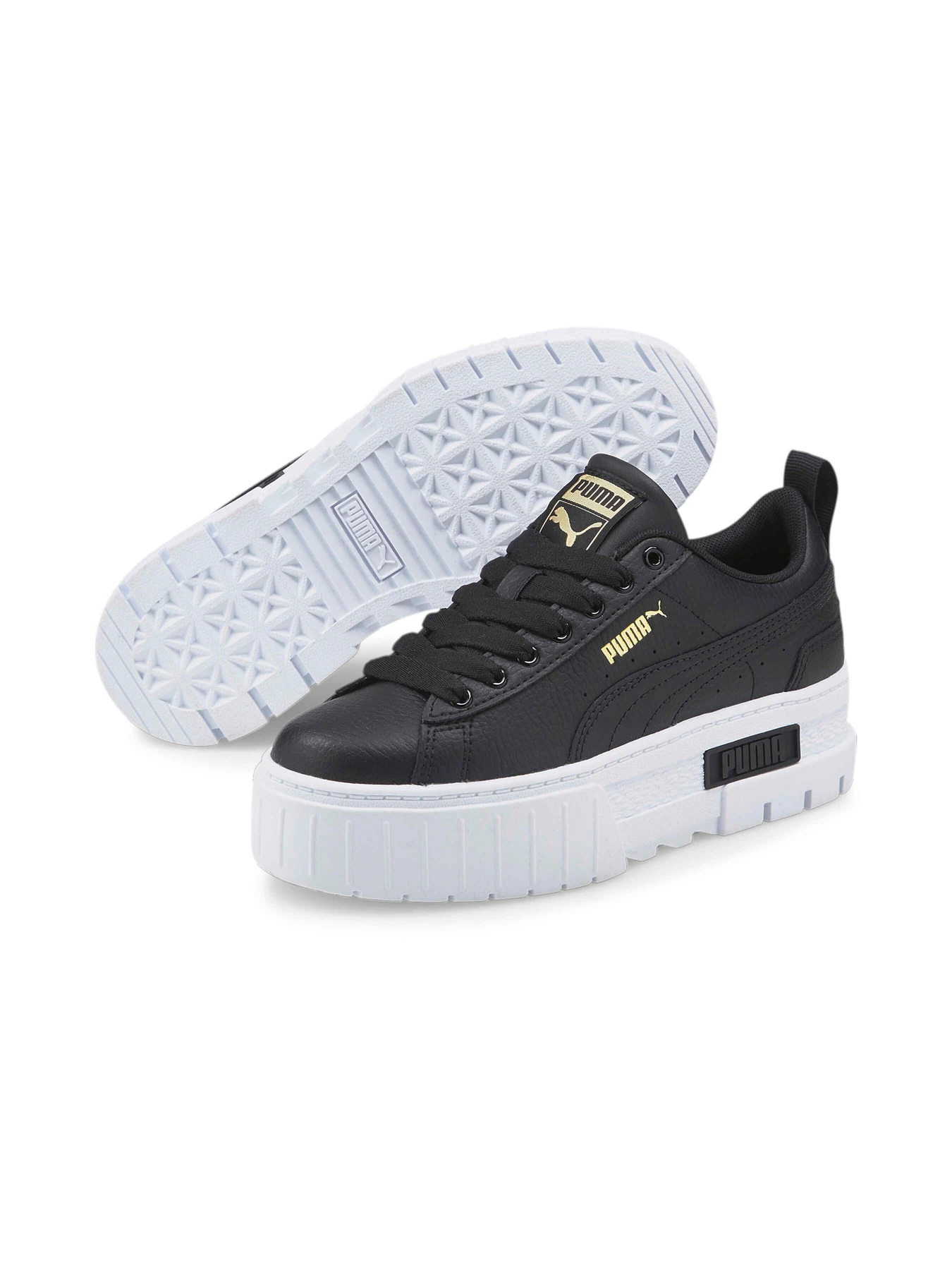 Кеды PUMA Mayze Lth Jr модель 384527 Кеды PUMA Mayze Lth Jr модель 384527 Фото