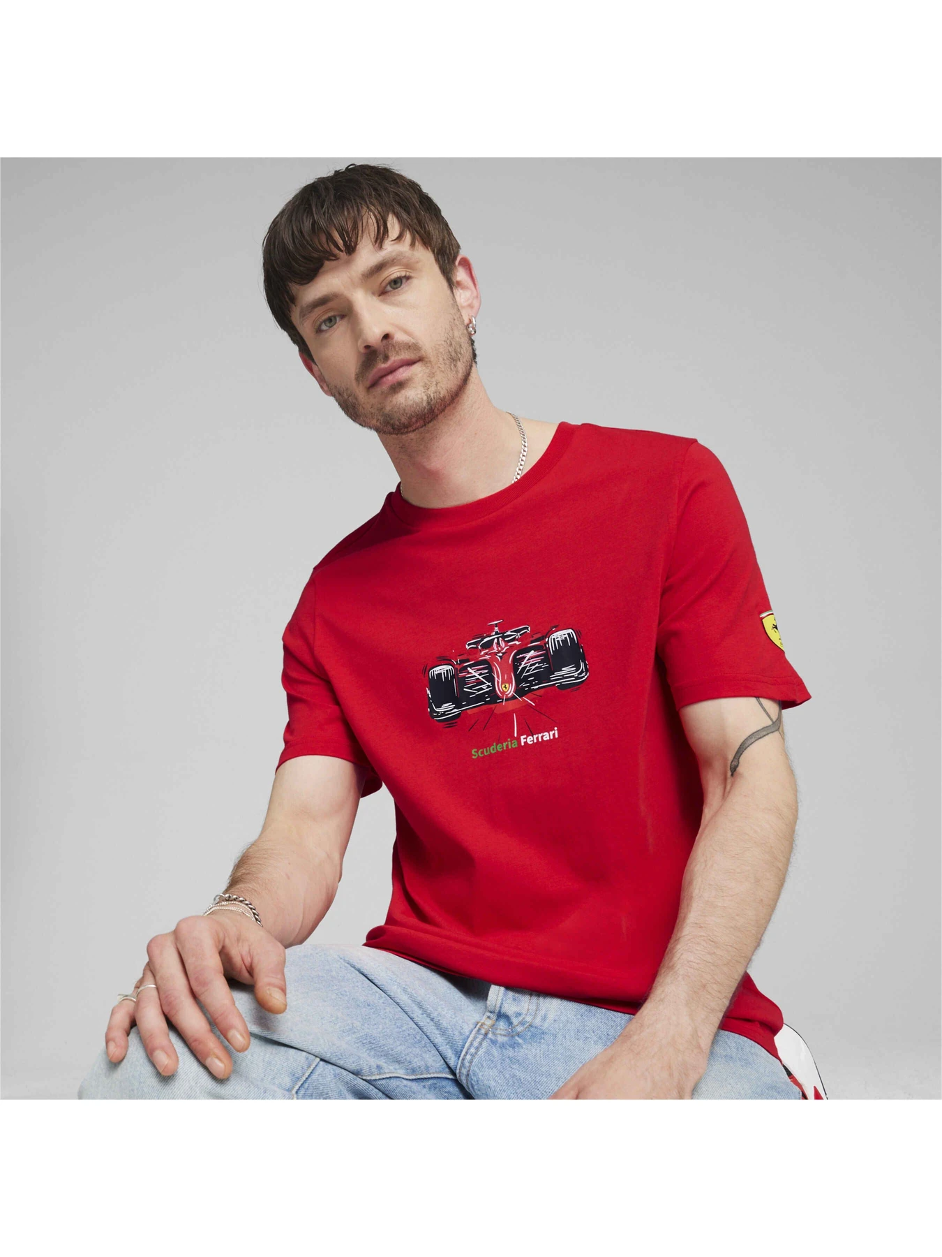 Футболки и поло PUMA Ferrari Race Graphic Tee модель 623803 Фото
