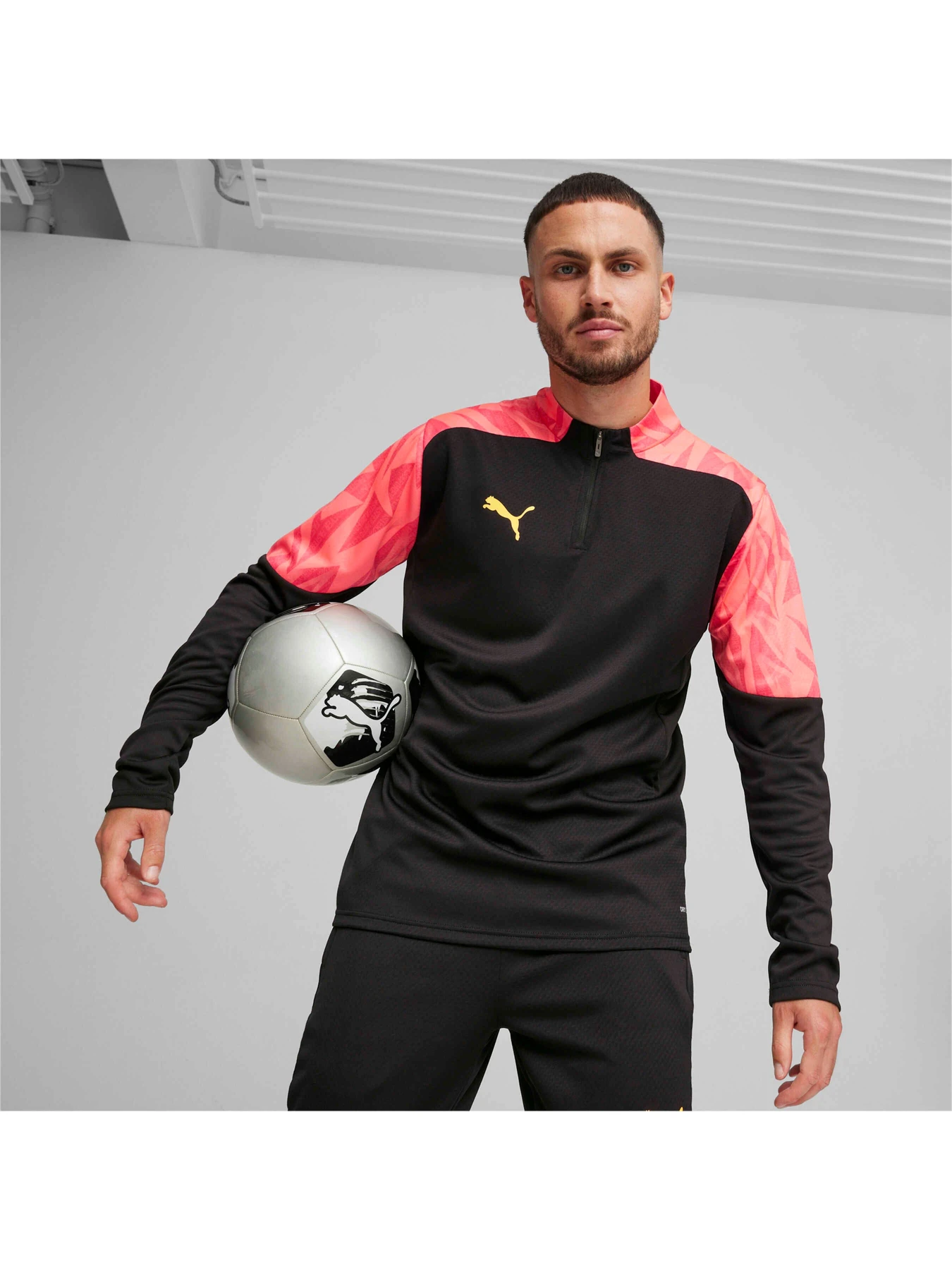 Худи и свитшоты PUMA Indfinal Ff. 1/4 Zip-top модель 659262 Фото