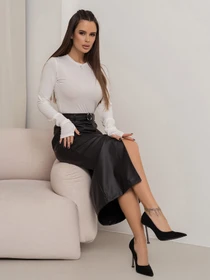 Юбки ISSA Plus модель 14444_черный Фото
