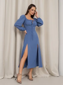 Сукні ISSA Plus модель 14447_голубой Фото