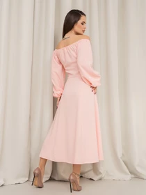 Сукні ISSA Plus модель 14448_розовый Фото