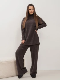 Костюми ISSA Plus модель 14468_коричневый Фото