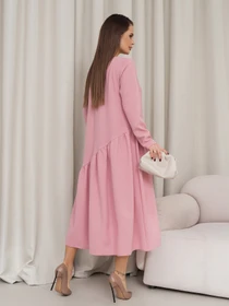 Платья ISSA Plus модель 14454_розовый Фото