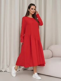 Сукні ISSA Plus модель 14454_красный Фото
