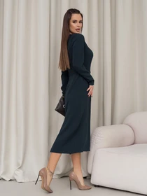 Сукні ISSA Plus модель 13842_зеленый Фото