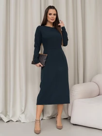 Сукні ISSA Plus модель 13842_зеленый Фото
