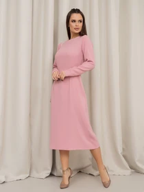 Сукні ISSA Plus модель 13842_розовый Фото