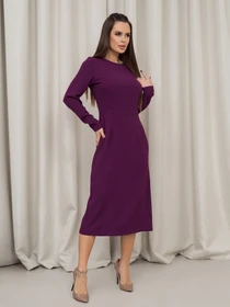Сукні ISSA Plus модель 13842_фиолетовый Фото