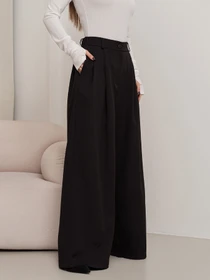Брюки ISSA Plus модель 14442_черный Фото