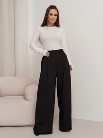 Брюки ISSA Plus модель 14442_черный Фото