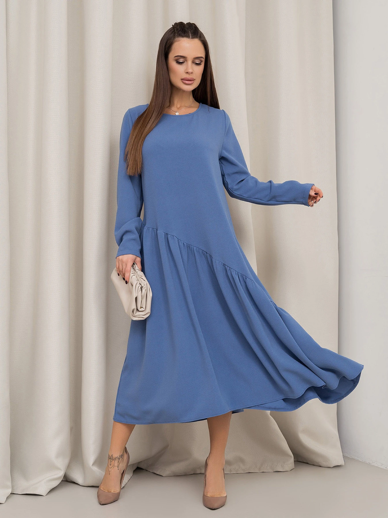 Сукні ISSA Plus модель 14454_голубой Сукні ISSA Plus модель 14454_голубой Фото